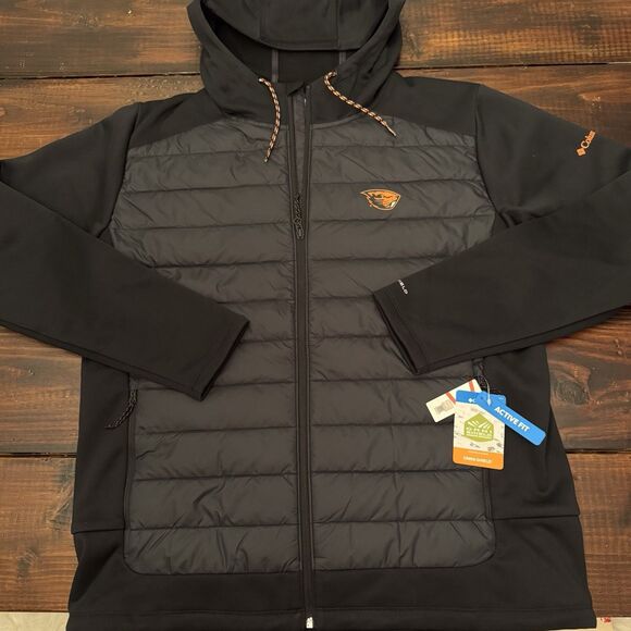 Columbia Oregon State Beavers Collegiate Out-Shield Hybrid Hoodie - Picture 1 of 7
